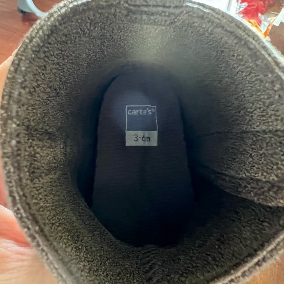 Carters size 3-6 months brown boots - Picture 5 of 5